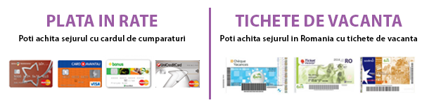 Plata in rate sau tichete de vacanta