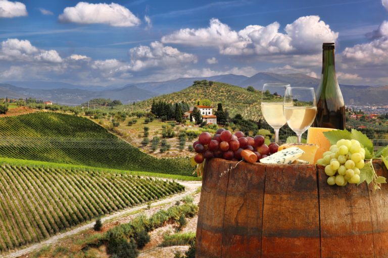 Degustare de vinuri Chianti in Toscana