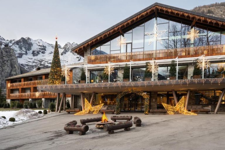 La ski in Italia - Grand Hotel Courmayeur Mont Blanc, by R Collection Hotels 5* (Courmayeur)